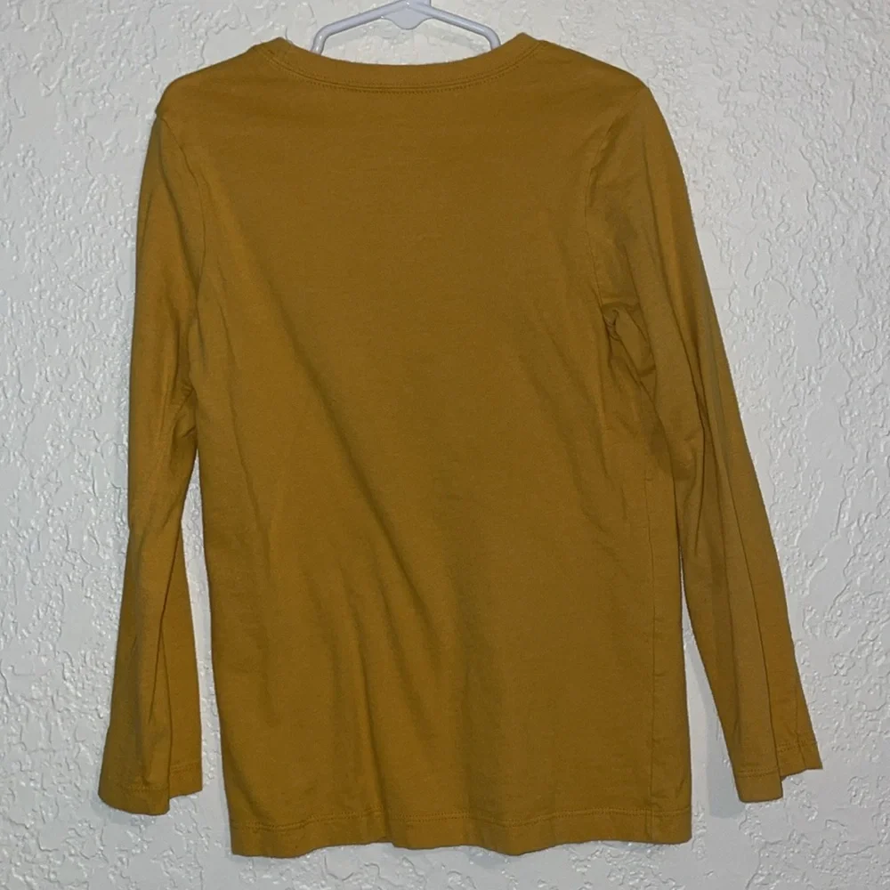 Carter’s taco on the go long sleeve mustard yellow - Picture 3 of 5